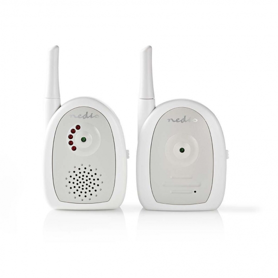 Nedis BAMO111AUWT Audio-Babyphone, 2,4 GHz