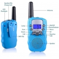 AcserGery Walkie-Talkies. 8-Kanal-Walkie-Talkie und LCD-Bildschirm VOX-Funktion. Mini-Walkie-Talkies-Taschenlampe für Outdoor-Ab