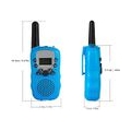 Pyzl Walkie-Talkies. 8 Kanäle Walkie-Talkie und LCD-Bildschirm VOX-Funktion. Mini Walkie Talkies Taschenlampe für Outdoor-Abente