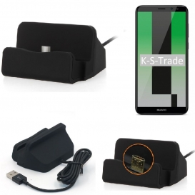 More about K-S-Trade Dockingstation kompatibel mit Huawei Mate 10 Lite Docking Station Micro USB Tisch Lade Dock Ladegerät Charger inkl. Ka