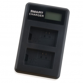 More about LCD-Display Dual Ladegerät Charger Doppelladegerät, usb Charger Dockingstation für Sony NP-FW50
