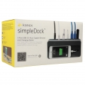 Kanex Simple Dock Dockingstation USB 3.0 Ladegerät Smartphones silber