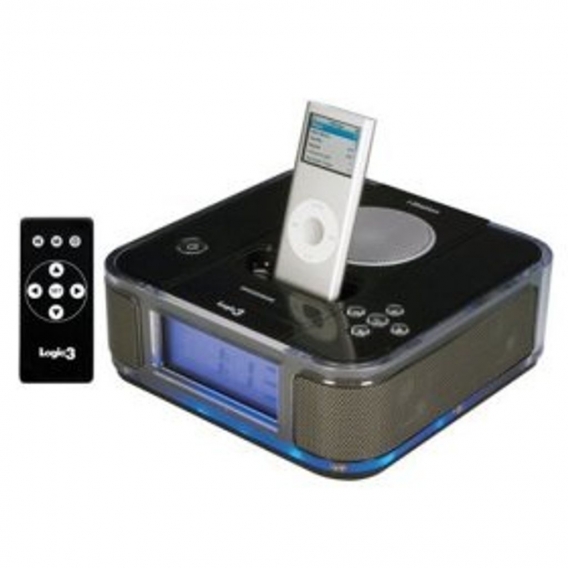 Logic 3 I-Station 9 MIP109 Uhrenradio, MP3-Wiedergabe, Apple iOS Docking