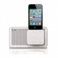 LG Electronics ND1520 Radiowecker mit Dockingstation fÃ1/4r iPod iPhone weiss