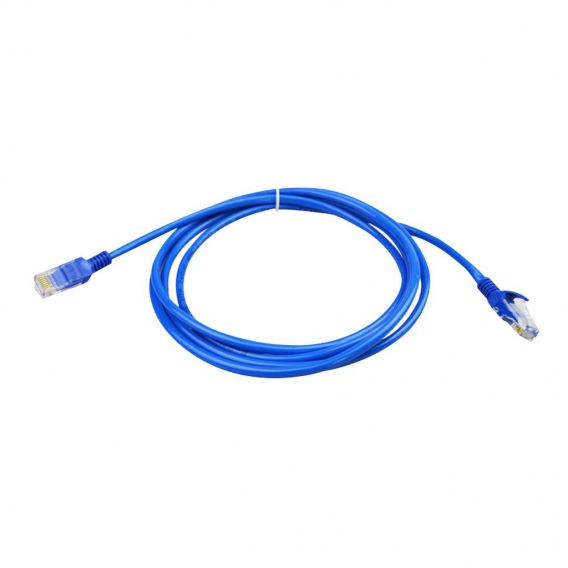 Cat5e Ethernet Internet LAN Netzwerkkabel Modem Router Blau Größe 2M