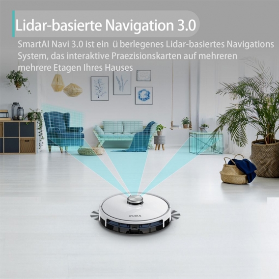 2021 Neu S7 Pro Intelligent automatischer Staubsauger Roboter Saugroboter Kehrrobotermaschine mit Wischfunktion Tierhaare