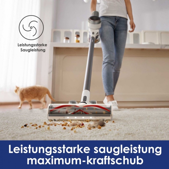 Tineco S12 Pro EX Akku-Staubsauger, Smarter Stabstaubsauger, Smarte Saugfunktion, Digitales Anzeigefenster Handstaubsauger