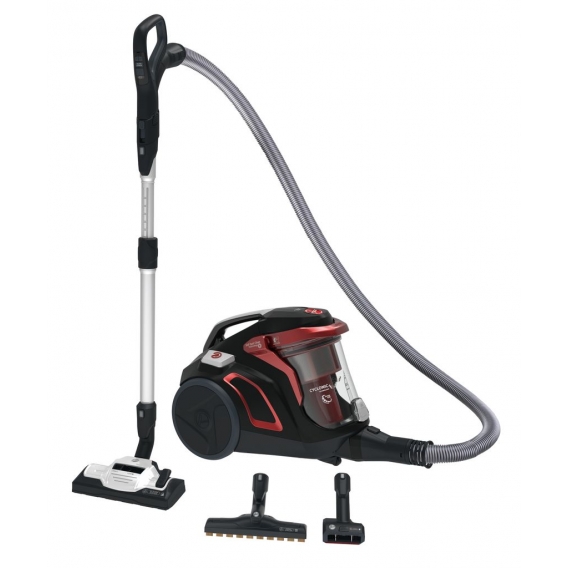 Hoover HP730ALG 011 Staubsauger - Schwarz / Rot