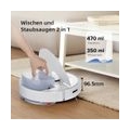 Roborock Q7 Max Staubsauger Roboter Weiß Saugroboter Kehrroboter Kindersicherung mit 2pcs Original Mopp （S5 MAX-Update）