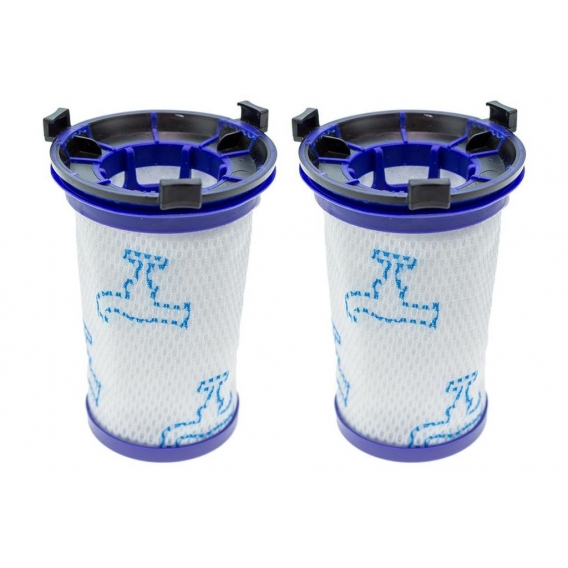 2x Filter 15416 für Rowenta Air Force 360 / X-Pert Essential 260 Akkusauger RH9037, RH9038, RH9039, RH9051, RH9057, RH9059, RH90