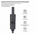 18CM Mini Staubsauger Handheld USB wiederaufladbare kabellose Gebläse-Reiniger Dual-Purpose, leicht zu Tastatur, Computer, Schre