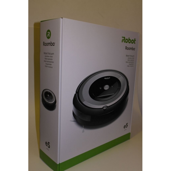 iRobot Roomba E5 (E5154) Staubsauger-Roboter silber - Für Hartböden, Teppich, Tierhaare