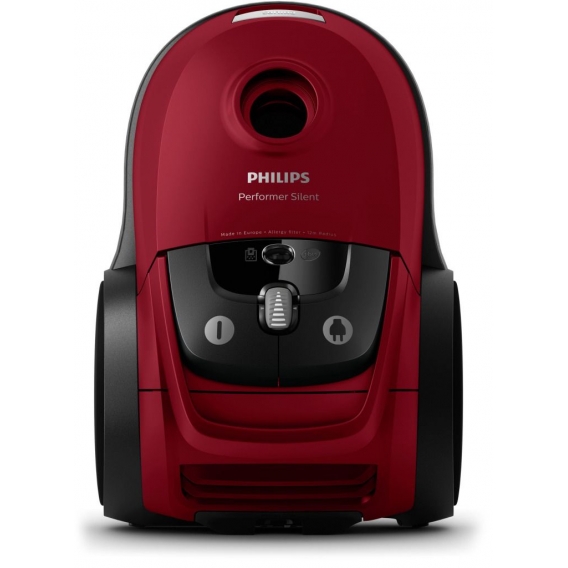 Philips FC8781 / 09 Staubsauger mit Bag Performer Silent - Silent 66DB - Pinsel Triactive Pro - Rot