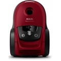 Philips FC8781 / 09 Staubsauger mit Bag Performer Silent - Silent 66DB - Pinsel Triactive Pro - Rot