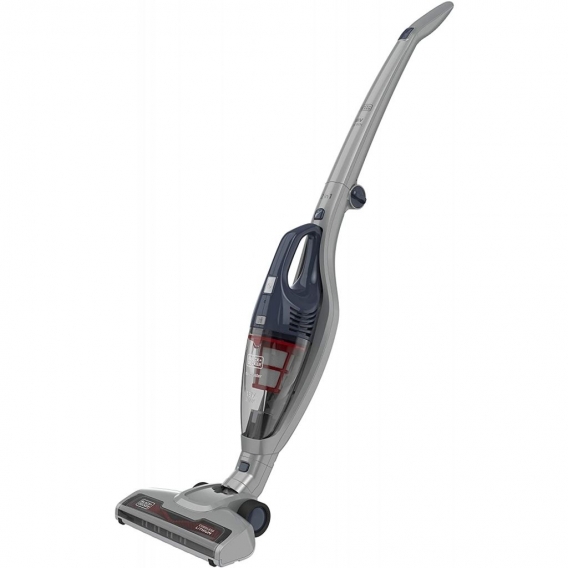 Black & Decker SVB520JW - Akku-Stielstaubsauger - silber/blau