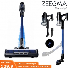 More about Zeegma® Staubsauger Akku Handstaubsauger kabellos beutellos 3in1 Wandladestation