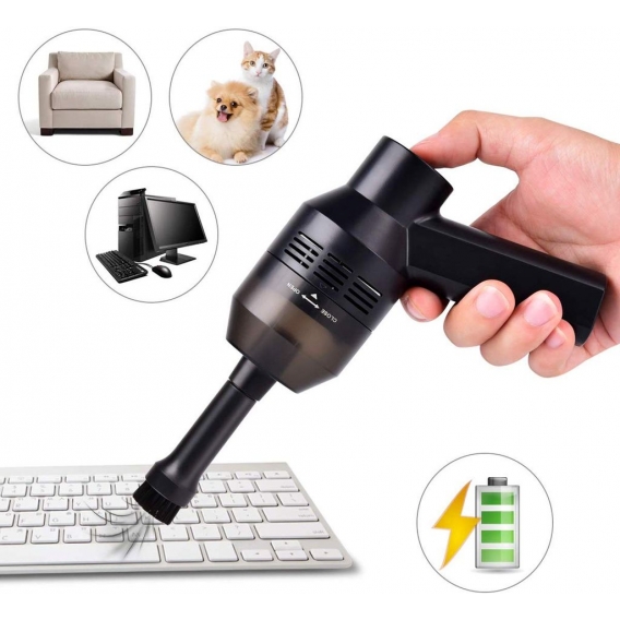 Handstaubsauger Auto, Tastatur Staubsauger Mini USB Staub Reinigungs Set für die Lücke von Tierhaare, Laptop, Sofa