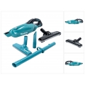 Makita DCL 281 FZ Akku Staubsauger 18 V Brushless + Teppich Bodendüse - ohne Akku, ohne Ladegerät