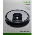 iRobot Roomba 971 Staubsaugerroboter, 3-stufiges Reinigungssystem, Raumkartierung, Zwei Multibodenbürsten, Kompatibel mit der Im