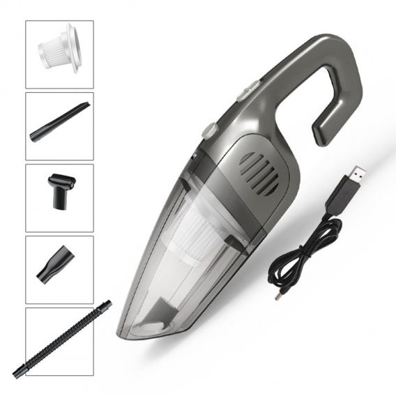 Handstaubsauger ,Handstaubsauger Akku für Auto,Akku Handsauger Kabellos,Handheld Vacuum Cleaner,Tragbarer Staubsauger mit akku 2