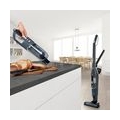 Bosch BCH3ALL25 - 2DE1 FLEXXO Wireless Besen-Staubsauger - 25,2 V Lithium-Batterie - 2 Geschwindigkeit - Fach 400 ml - Metallic 