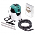 Makita VC 2512 L 1000 W Nass- und Trockensauger Staubklasse L Industrie Staubsauger + Makita Vlies Filtersäcke Klasse L 5-er Pac