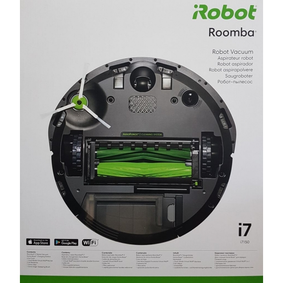 iRobot Roomba i7 i7150 Staubsaugerroboter, silber