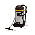 Syntrox Chef Cleaner VC-3900W-100L Industriesauger Staubsauger Nass Trocken Sauger Edelstahl 100 L