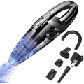 Battery Handheld Vacuum Cleaner  , High Power 120 W Car Vacuum Cleaner Wireless Wet and Dry, Strong Sog