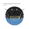 ZACO A8s Saugroboter mit Wischfunktion AutoResume Ultraflach PanoView Navigation