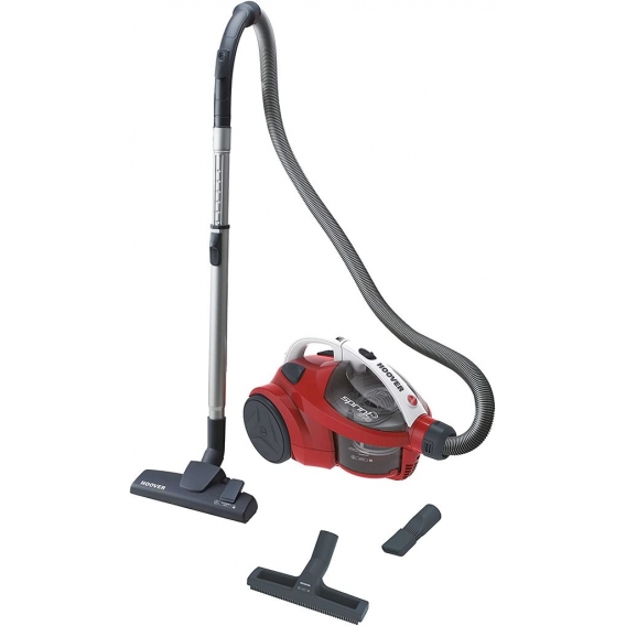 Hoover Bodenstaubsauger Sprint Evo SE51 Staubsauger ohne Beutel rot