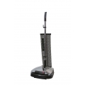 HOOVER F3870/1 Hartbodenpolierer - 700W - Integrierte Saugfunktion - Chrombeschichtung - 90 ° schwenkbares Chromrohr - Schwarz &