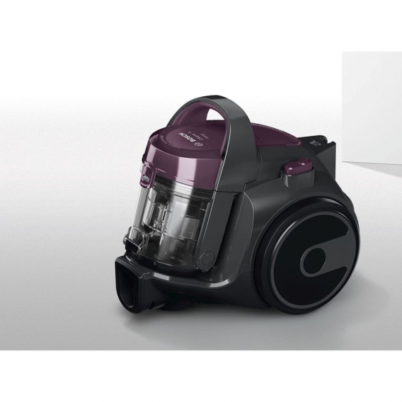 Bosch GS05 Cleann'n BGC05AAA1 Staubsauger ohne Beutel, Klasse A, 700 W, 1,5 Liter, Grau []