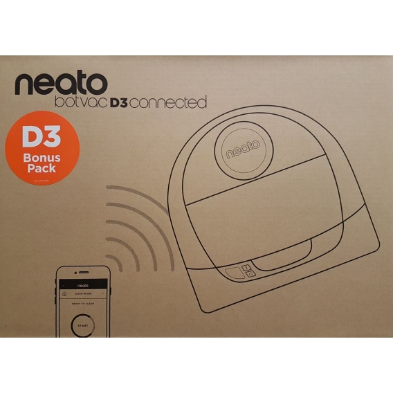 Neato 945-0274 Botvac D3 Connected (D304) Staubsaugerroboter, WLAN, Graphit Grau