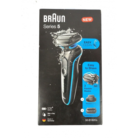 Braun Series 5s Rasierer Herren, Elektrorasierer mit 3 flexiblen Klingen, Präzisionstrimmer