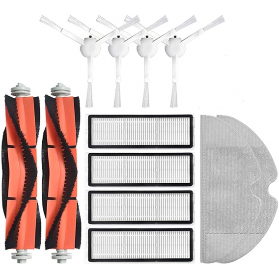 AcserGery Ersatz-Mopp-Kit für Mijia 1C Roboter-Staubsauger