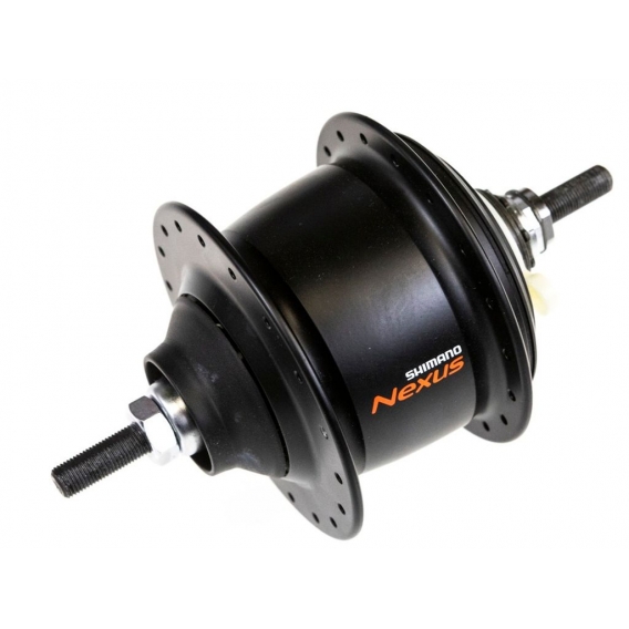 Shimano Nexus 8 Hub Rollerbrake-Freilauf 36 Löcher Schwarzer Glatze