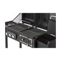 TAINO Hero Duo Gasgrill Holzkohlegrill Smoker Grillwagen BBQ Grill schwarz