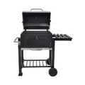 Holzkohle Grillwagen Gartengrill BBQ Holzkohlegrill Barbecue Grill 5011