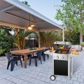 ProfiCook Gasgrill PC-GG 1128 silber 2 Edelstahlbrenner