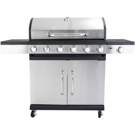 More about El Fuego® Edelstahl Gasgrill San Antonio 6+1 Brenner Roste Gusseisen AY5861