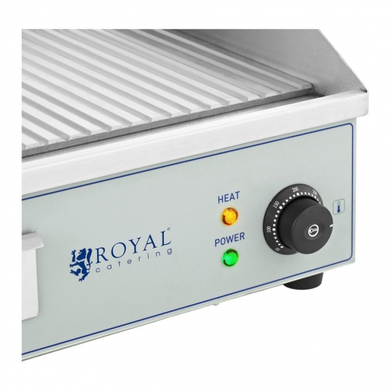 Royal Catering Doppel-Elektrogrill - 400 x 730 mm - Royal Catering - 2 x 2.200 W