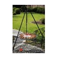 CookKing Schwenkgrill Tripod 180 cm, Dreibein Grill, Schwenker Hängegrill Stahl Grillrost 50 cm