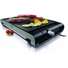 More about Philips HD4419/20 Tischgrill (verschiedene Temperaturstufen, Antihaftbeschichtung, 2300 Watt) schwarz/edelstahl