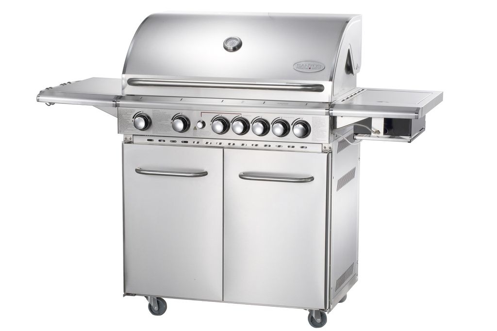 Santos E 518 Gasgrill Edelstahl Mit 5 Hauptbrennern Plus Infrarot