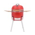 Eleganter - HOMMIE Kamado-Grill und Smoker Keramik 81 cm - Praktischen Design für Garten & Zuhause,