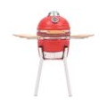 Eleganter - HOMMIE Kamado-Grill und Smoker Keramik 76 cm - Praktischen Design für Garten & Zuhause,