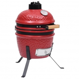 More about Hommie®  2-in-1 Kamado-Grill Smoker Keramik 56 cm Rot
