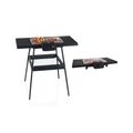 Elektrogrill 2in1 Standgrill oder Tischgrill 36x25cm, 2000 Watt mit Grillzange