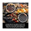 AcserGery BBQ Grillmatten 3er Set BBQ Antihaft Grill- und Backmatte 40 x 50 cm Wiederverwendbar PFOA-frei - Großartig über Kohle